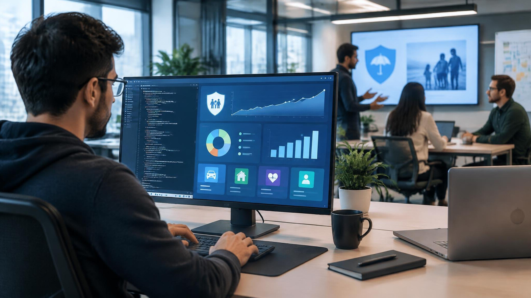 insurance software dashboard